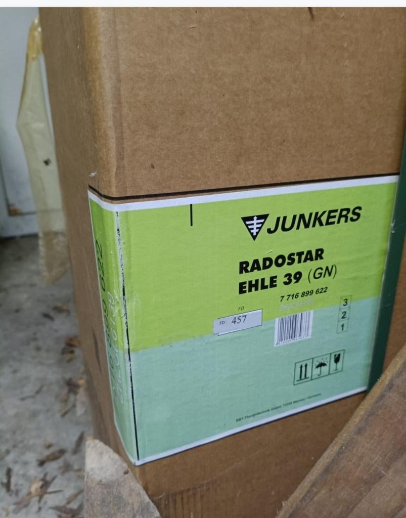 Boiler Junker Radostar EHLE 39 (GN) 7716899622, Ophalen
