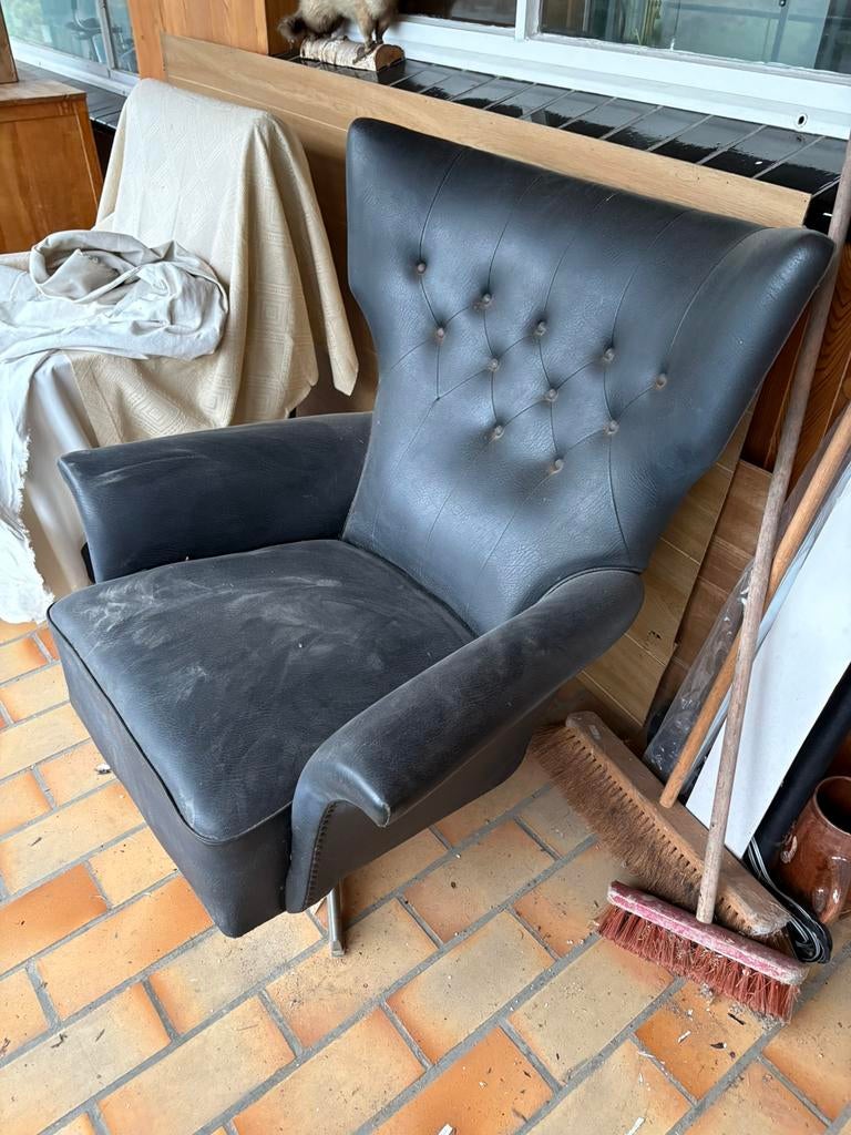 Zetel antiek, Huis en Inrichting, Ophalen, Gebruikt, Eenpersoons