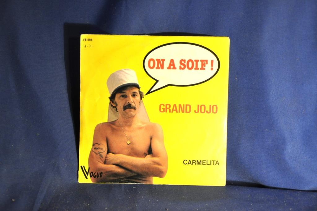 vinyl 45 tour vintage grand jojo (x2037), CD & DVD, Vinyles | Autres Vinyles, Enlèvement ou Envoi, Utilisé