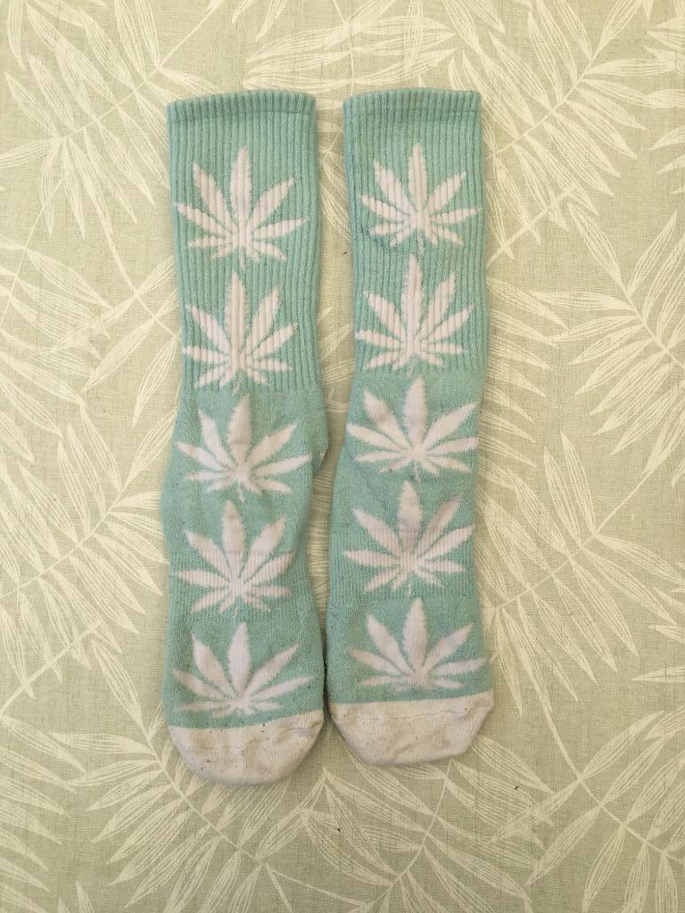 Sokken HUF lichtblauw unisex, Kleding | Dames, Sokken en Kousen, Sokken en Kniesokken, Blauw, Ophalen of Verzenden, HUF