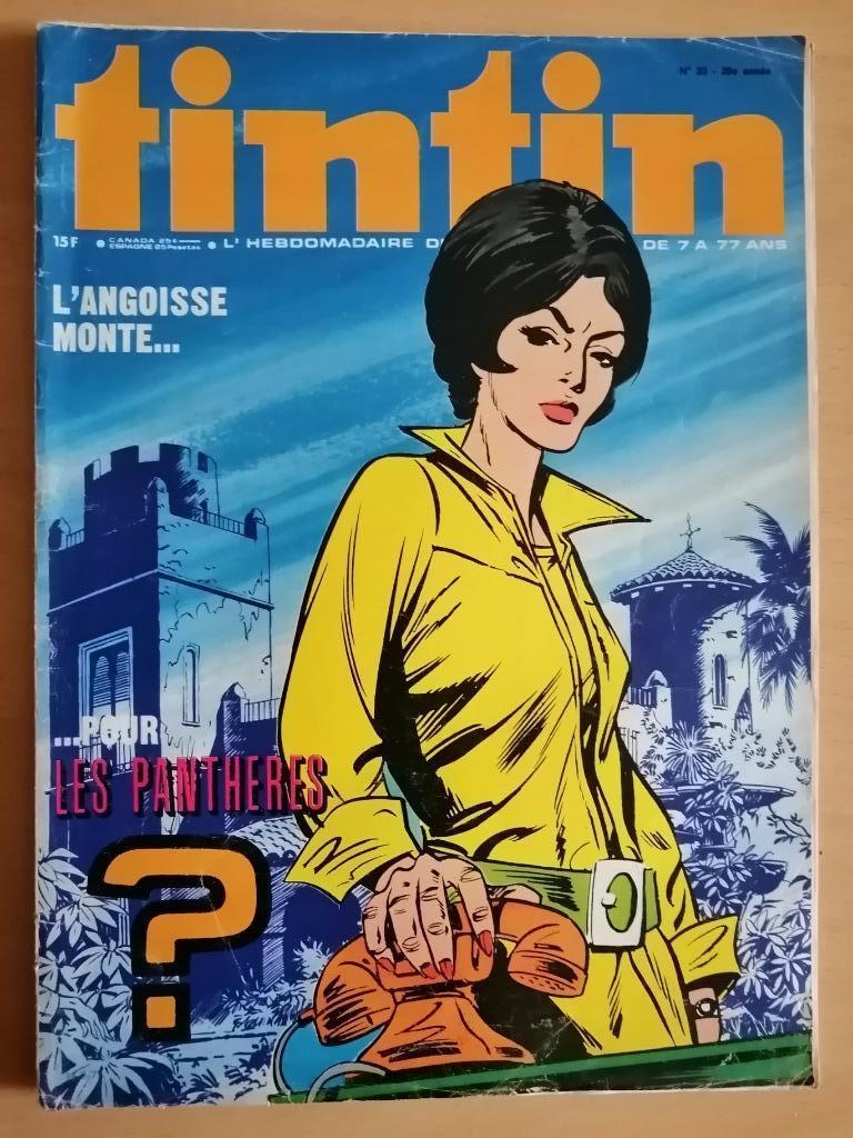 Le journal de Tintin numéro 33 - 1973, Enlèvement ou Envoi, Journal