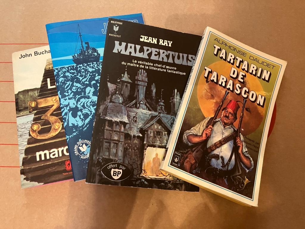 Franse boeken (lot), Ophalen, Gelezen