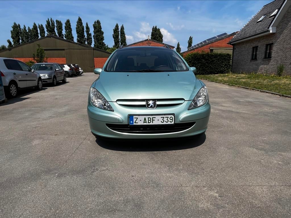 PEUGEOT 307 1.6 BENZINE MET PANO AIRCO LEZ TOT 2030, Autos, Achat, Entreprise, Boîte manuelle, Noir
