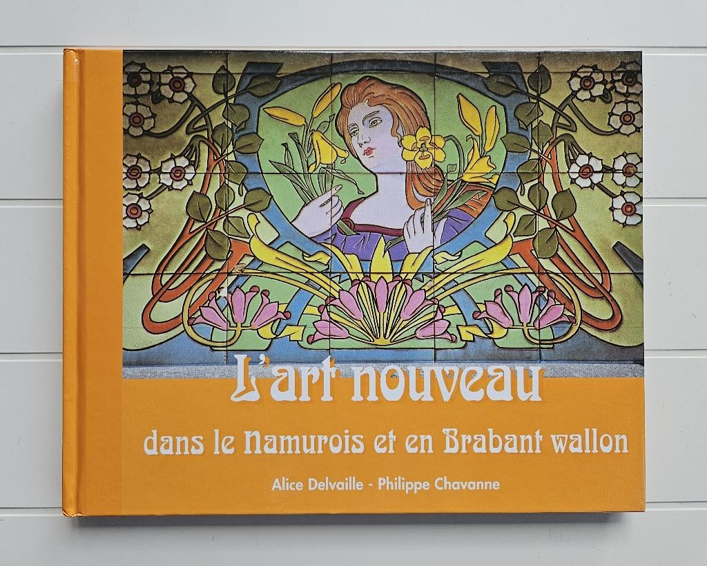 Art Nouveau in Namen en Waals-Brabant, Alice Delvaille, Architecten, Nieuw, Ophalen of Verzenden