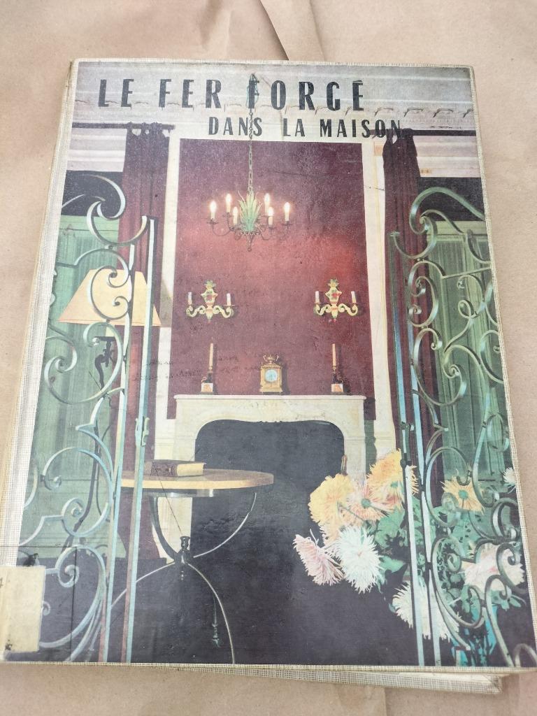 Livre Le fer forgé dans la maison, Enlèvement ou Envoi, Utilisé, Technique
