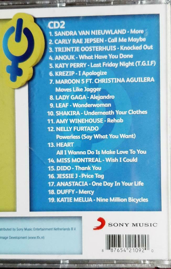 Mooie compilatie CD PowerVrouwen top 101, Enlèvement ou Envoi