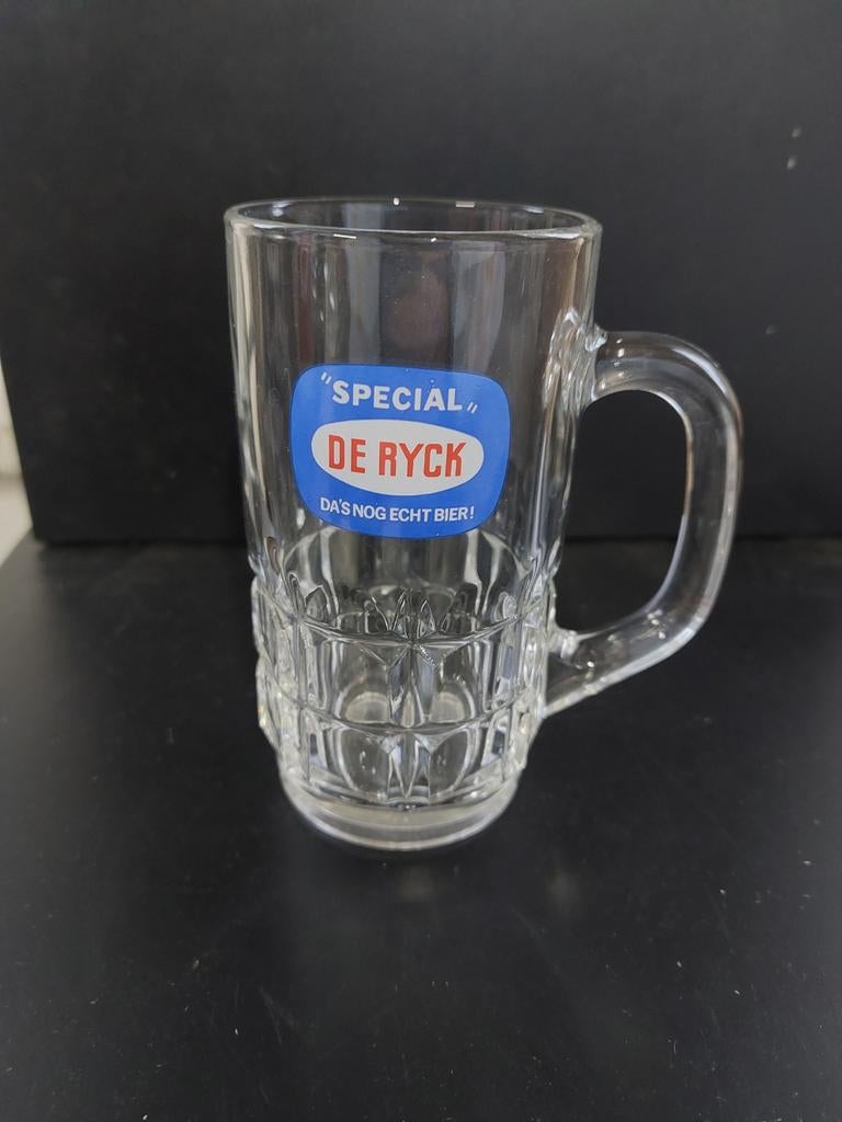 Glazen Bier pul de Ryck, Ophalen of Verzenden, Nieuw, Bierglas