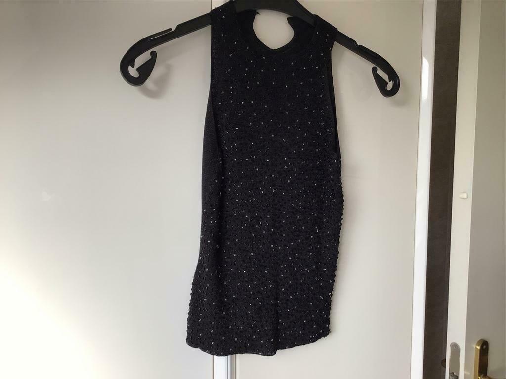 Topje met glitter, kleine maat, Kleding | Dames, Topjes, Ophalen of Verzenden, Zo goed als nieuw
