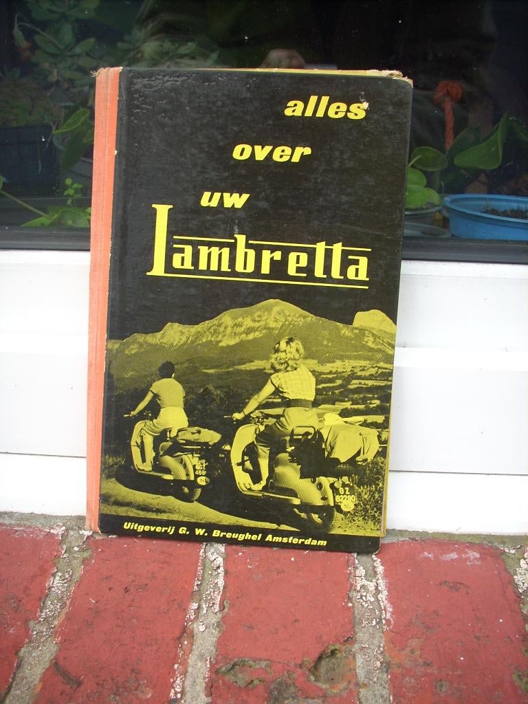 handleiding / manual  1958  Lambretta, Motoren, Ophalen of Verzenden