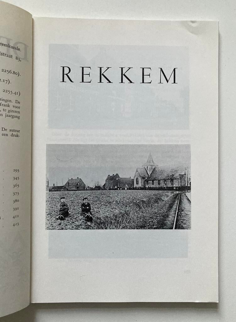 De Leiegouw 1984/4 themanummer Rekkem (Menen), Enlèvement, Utilisé