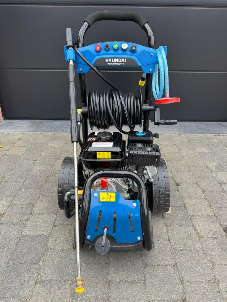 Hyundai 57534FF benzine hogedrukreiniger, Tuin en Terras, Ophalen, Zo goed als nieuw, Benzine, Hyundai