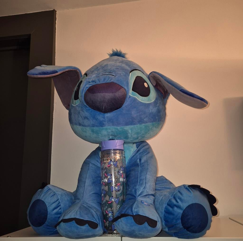 Grote knuffel Stitch. Exclusief fles, Ophalen of Verzenden