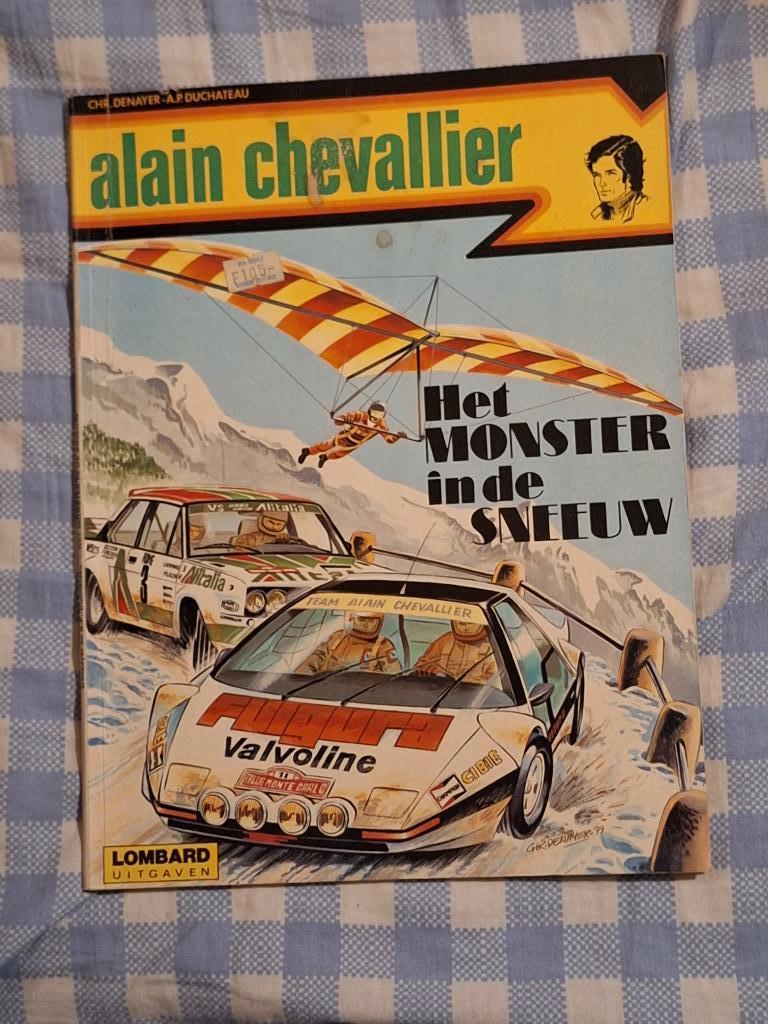 Alain Chevallier 3: het monster in de sneeuw, Livres, Une BD, Enlèvement ou Envoi, Utilisé