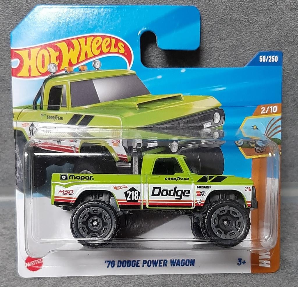Hotwheels/'70 Dodge power Wagon/2025, Ophalen of Verzenden, Nieuw, Auto