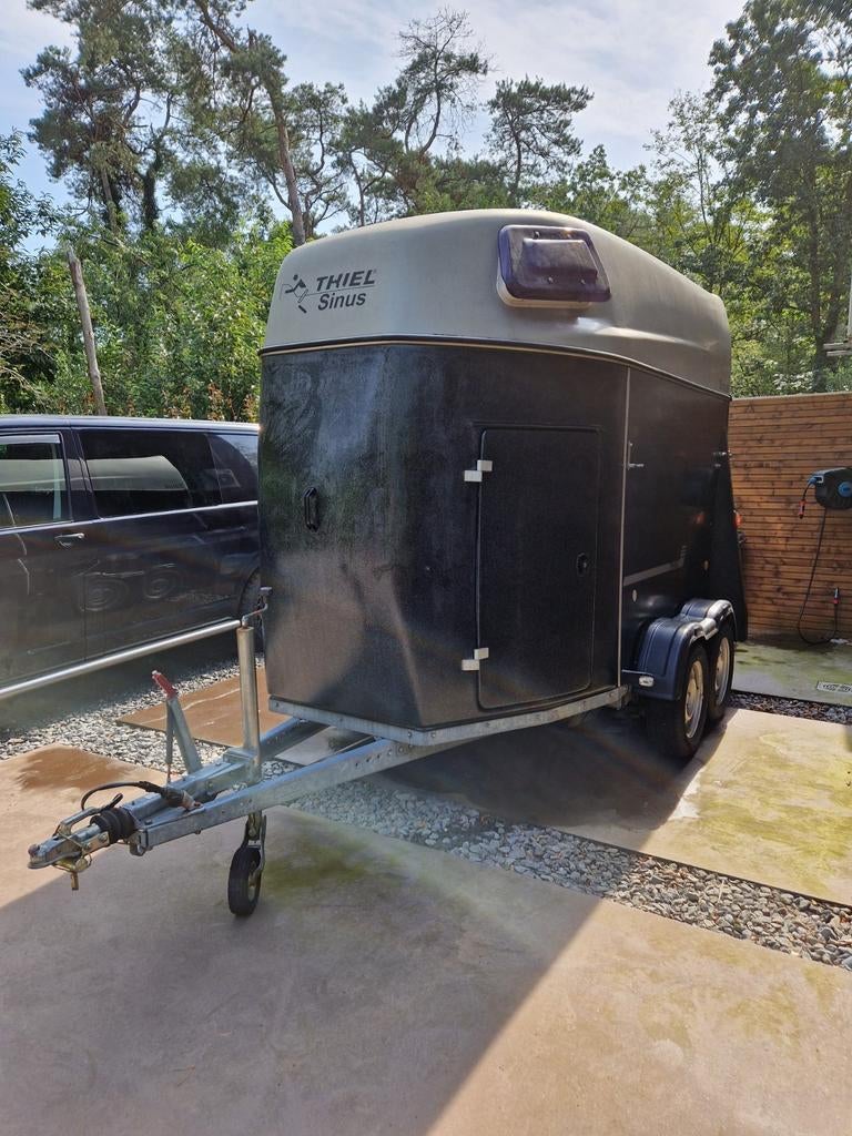 Paardentrailer te huur, Ophalen of Verzenden, Zo goed als nieuw