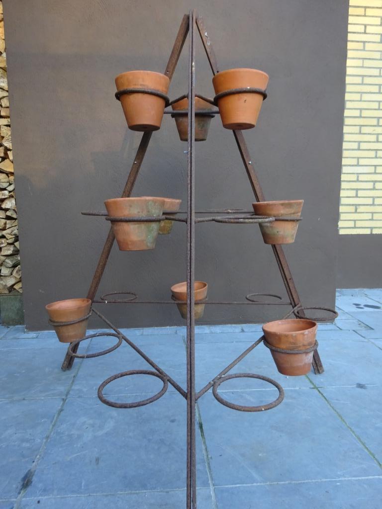 Bloemen-, planten-, kruiden-, aardbeienrek, Tuin en Terras, Ophalen, Balkon