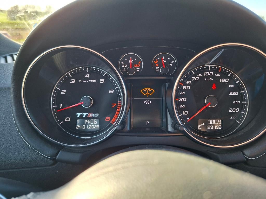 Audi TTRS 2.5 TFSI quattro automatische transmissie, Auto's, Audi, Bedrijf, Coupé, Quattro, Lederen bekleding
