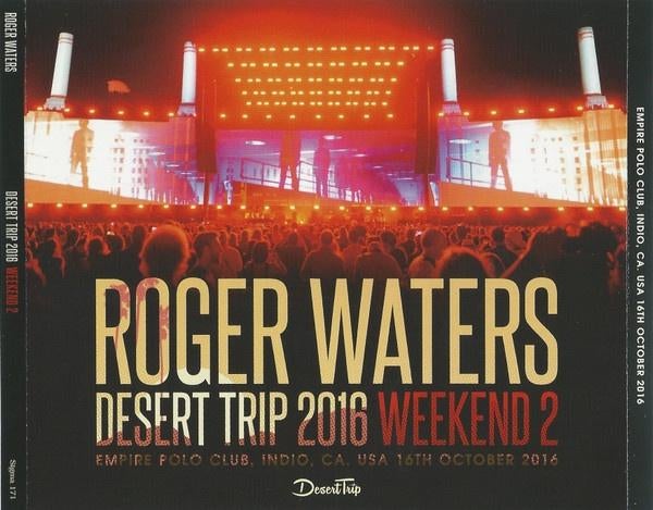 3 cd's - Roger Waters - Live Desert Trip 2016, Ophalen of Verzenden, Nieuw in verpakking, Poprock