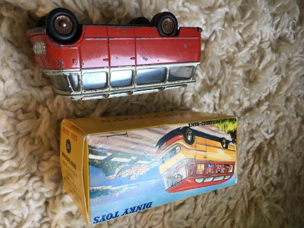 dinky toys mercedes bus, Ophalen, Gebruikt, Dinky Toys