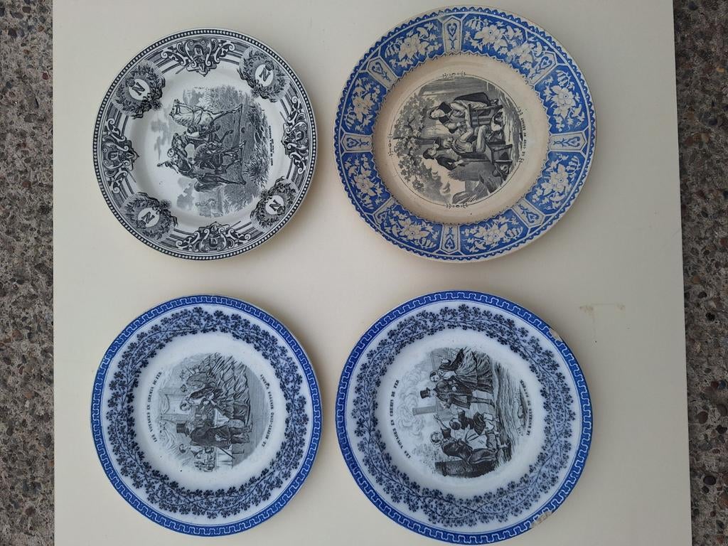 Assiettes diverses, Enlèvement ou Envoi