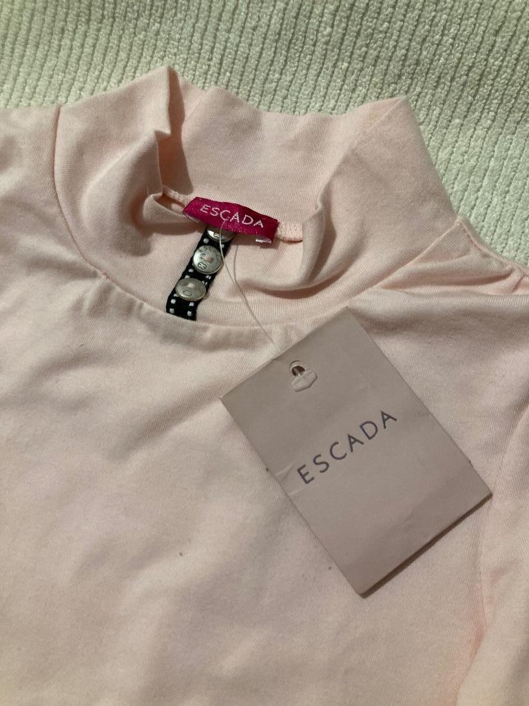 T-shirt Escada rose NEUF 100 % coton chemisier taille 4 ans, Neuf, Enlèvement ou Envoi, Chemise ou À manches longues, Escada