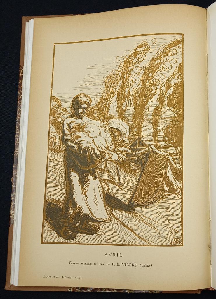 L'Art et les Artistes 1913 Tome XVI - Kunst oa Edgar Chahine, Enlèvement ou Envoi