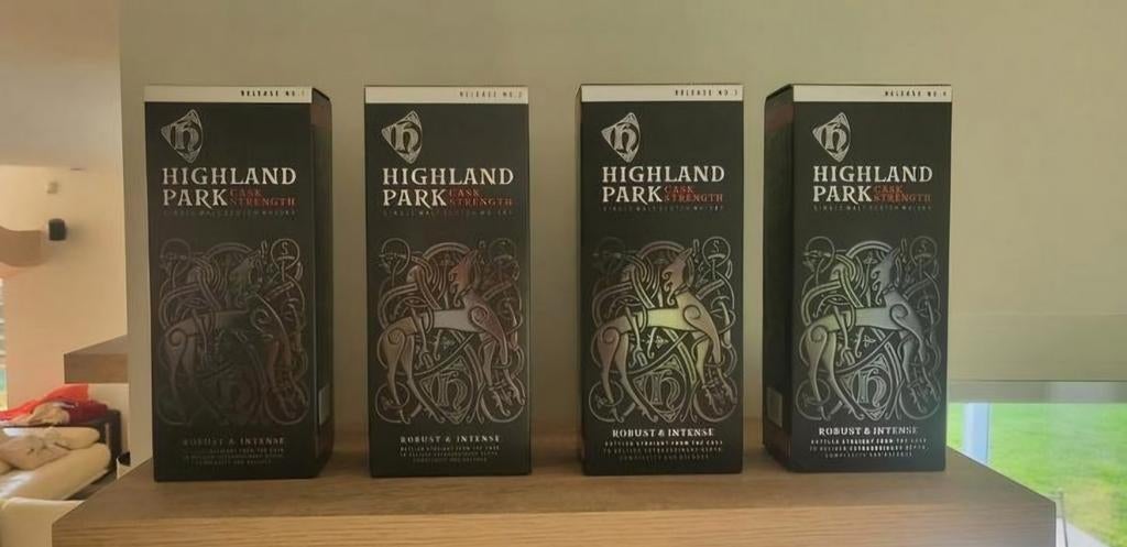 Baisse de prix ! résistance complète des fûts de Highland Pa, Collections, Vins, Neuf, Autres types, Autres régions, Pleine, Enlèvement ou Envoi