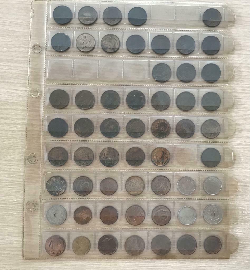 Belgische muntstukken 0,50 centiem, Ophalen of Verzenden