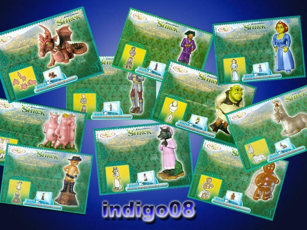 Kinder Surprise 10 Bpz Shrek the Third 2007, Enlèvement ou Envoi, Neuf, Figurines en plastique dur