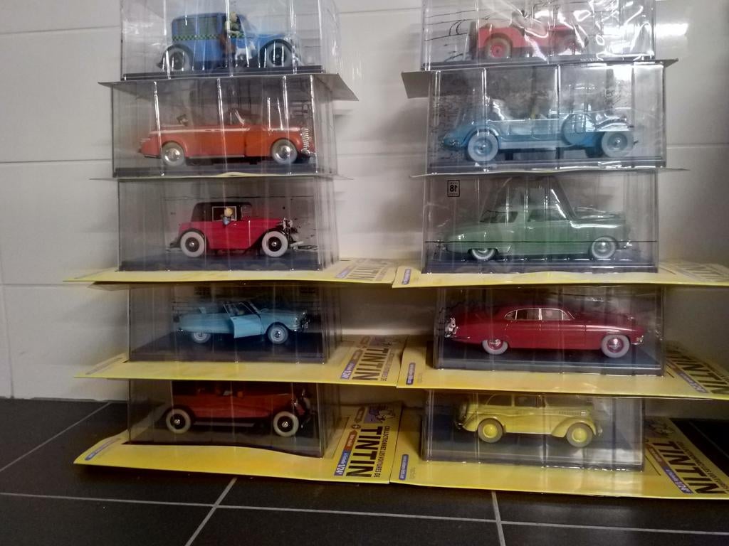 Kuifje auto's 1/24, Ophalen of Verzenden, Auto