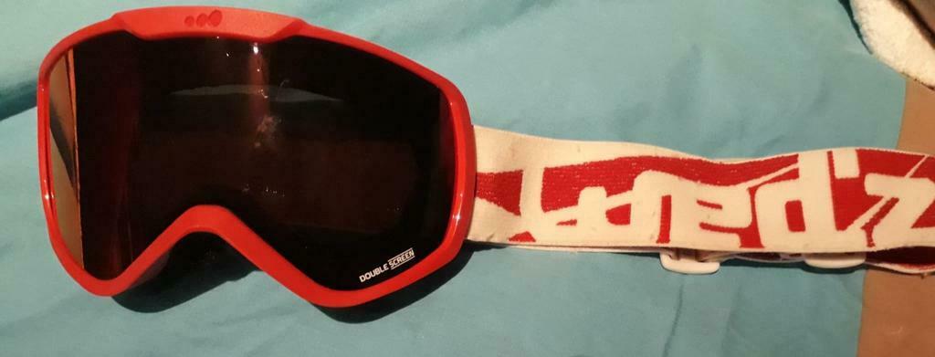 Masque de ski et snowboard Tmax 400 noir-rouge grenat., Autres marques, Enlèvement ou Envoi, Comme neuf, Autres types