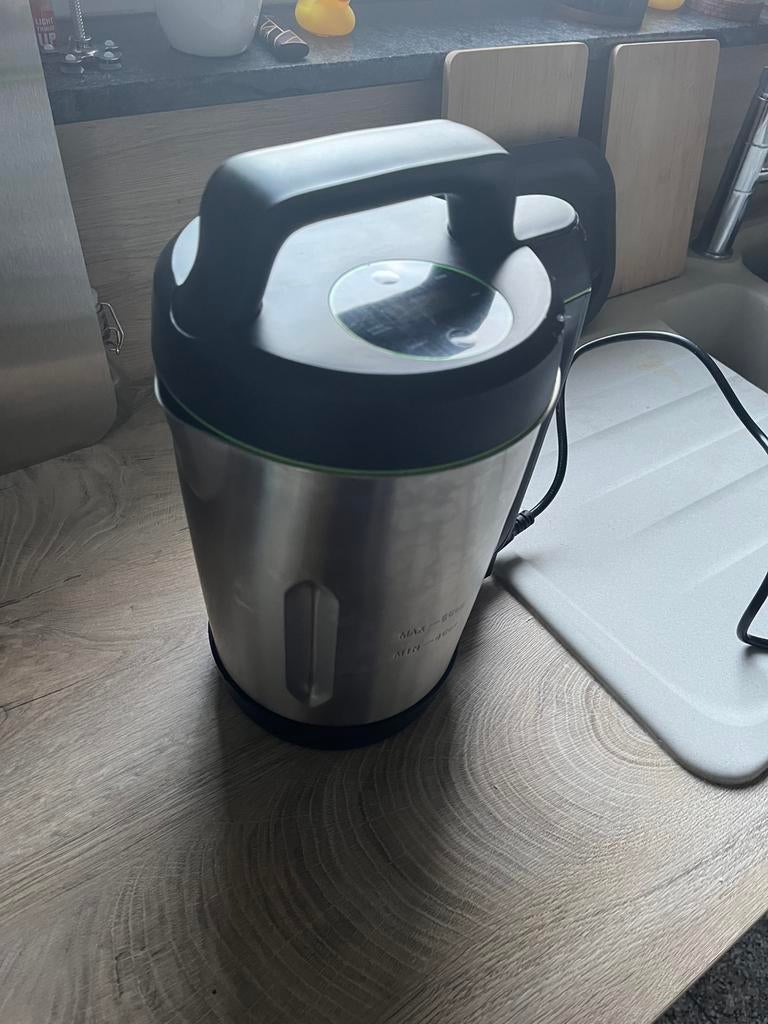 Soepmaker Quigg, Ophalen, Gebruikt, 1 tot 2 liter, 3 snelheden of meer