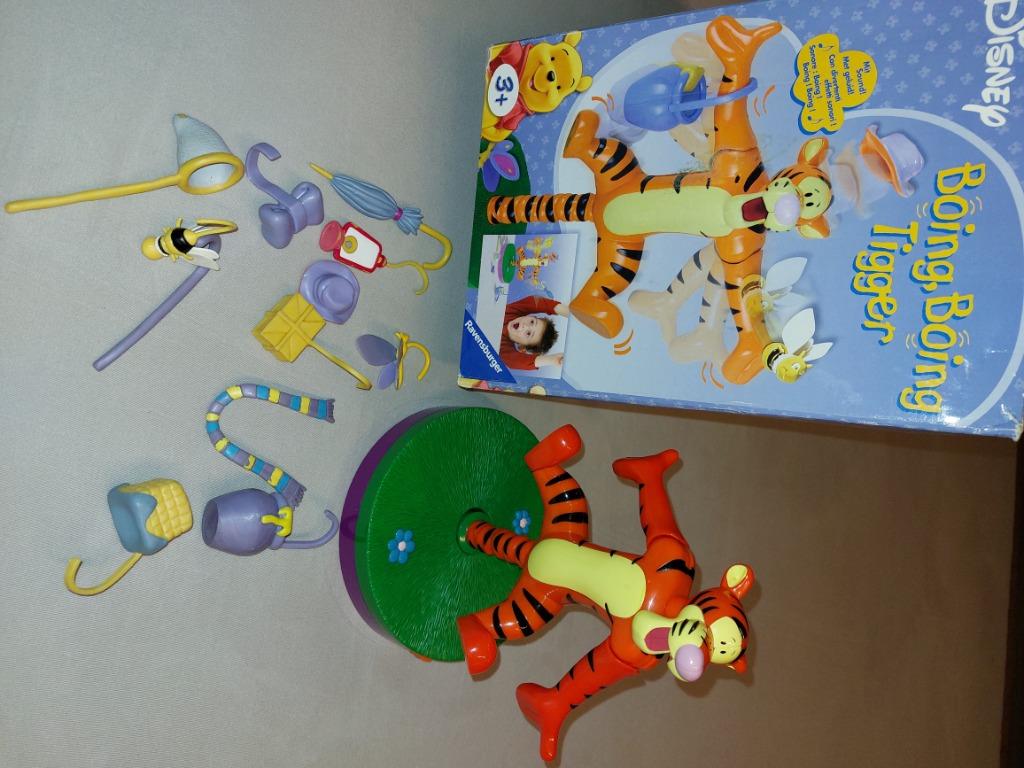 Boing boing tigger spel, Een of twee spelers, Ophalen of Verzenden, Gebruikt, Ravensburger