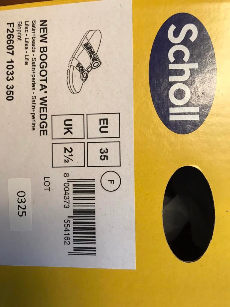 Scholl orthopedisch gloednieuw mauves maat 35, Kleding | Dames, Scholl, Overige kleuren, Nieuw, Ophalen of Verzenden
