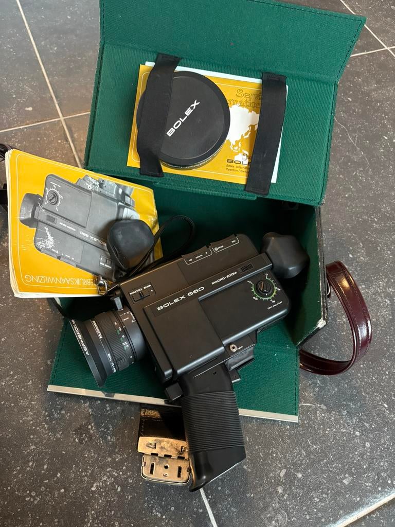 Bolex 660 “full set”, Ophalen