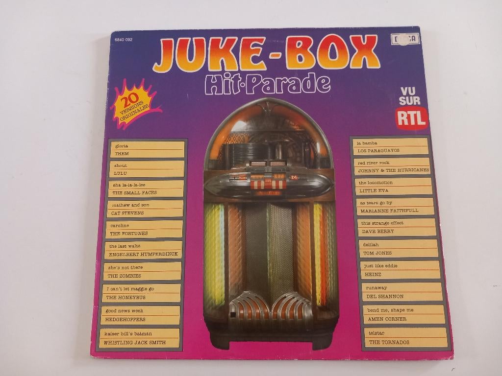 Juke-Box LP en vinyl Hit Parade Rock 'n Roll Latin Funk Soul, Enlèvement ou Envoi, 12 pouces