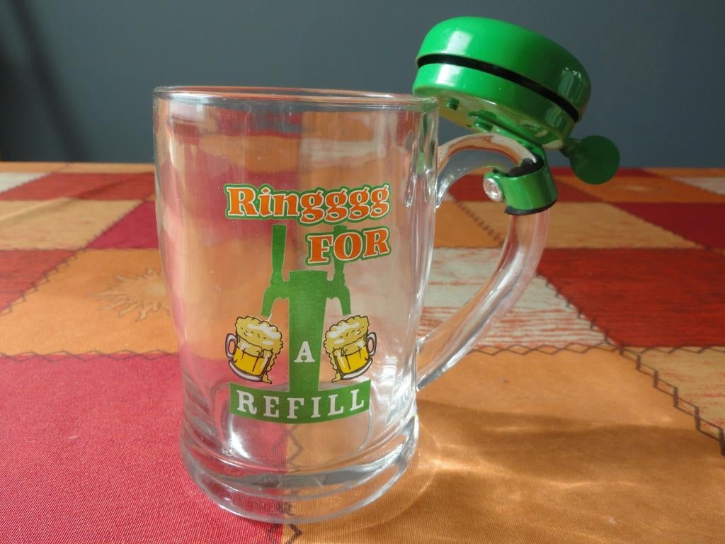Beer mug avec sonnette, Enlèvement ou Envoi, Comme neuf