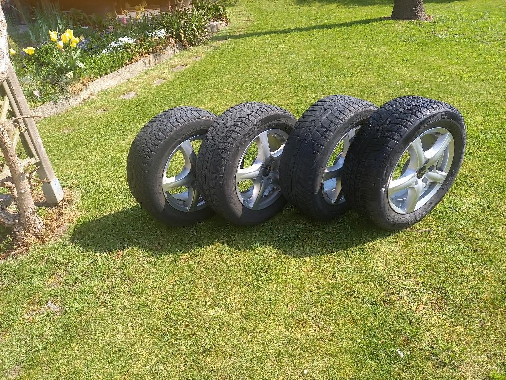 jantes avec pneus, Ophalen, Gebruikt, 16 inch, Winterbanden