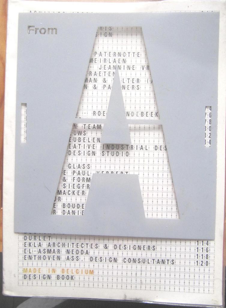 Design book : made in Belgium, Boeken, Ophalen, Zo goed als nieuw, Collectif, Grafische vormgeving