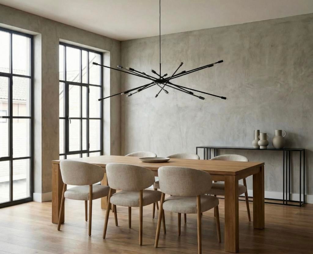 Hanglamp, Maison & Meubles, Ameublement | Revêtements de sol, Neuf, Noir, Enlèvement