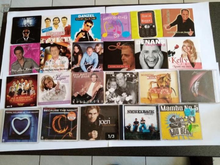 Groot lot cd's retro verschil. genres ook singels 1-2€/cd, Ophalen of Verzenden, Gebruikt