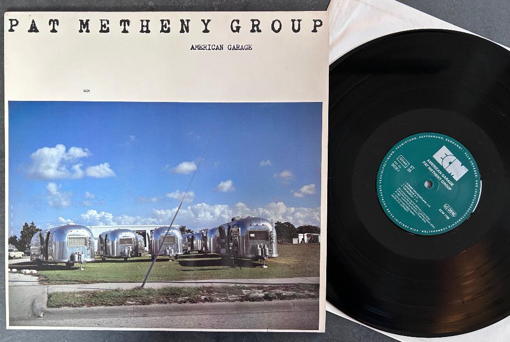 PAT METHENY GROUP - American garage ( LP; NMINT ), 1960 tot 1980, Verzenden, Zo goed als nieuw, 12 inch