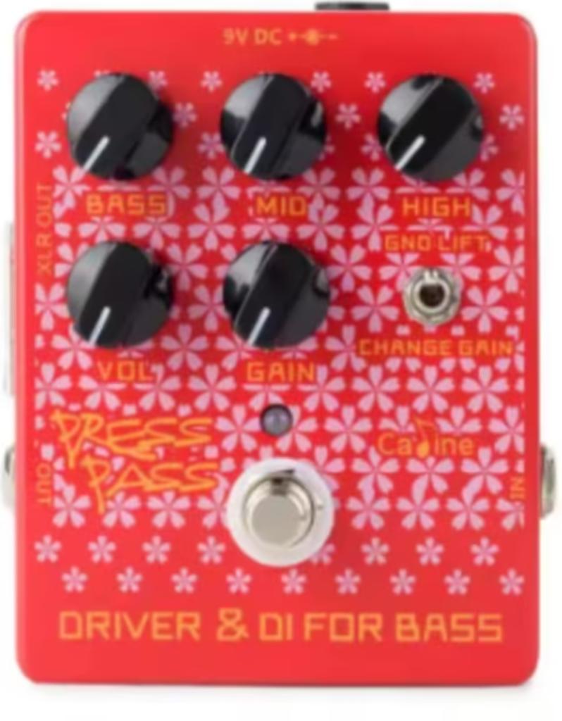 Caline CP-59 Bass Driver + DI Effects gitaar effecten pedaal, Enlèvement ou Envoi, Neuf