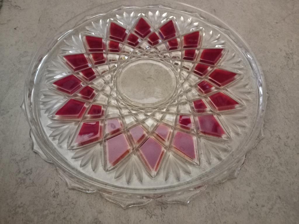 Schitterend presentatiegerecht voor taartjes/cakes, Ophalen, Overige typen, Nieuw, Glas