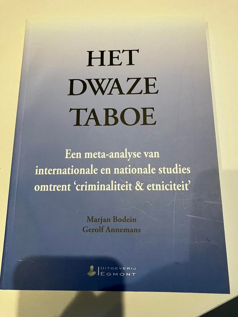 Het dwaze taboe, Ophalen of Verzenden, Zo goed als nieuw
