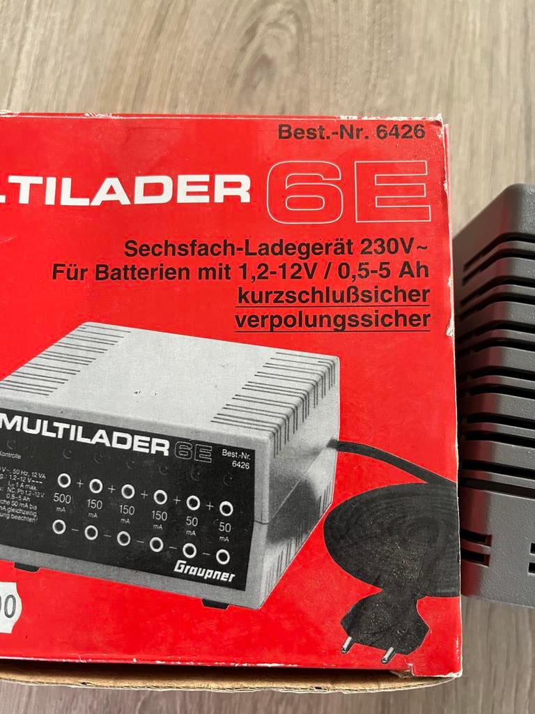 Graupner multilader, Enlèvement, Comme neuf