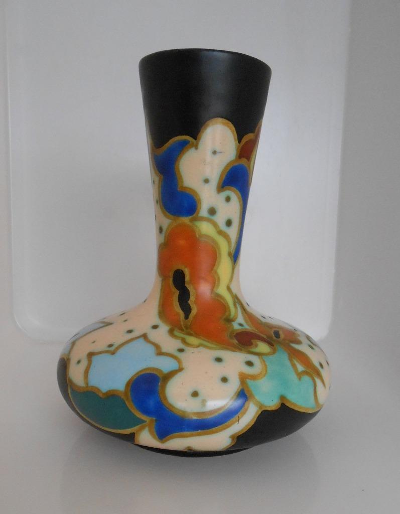 Äken-Plateel meerkleurig gouda plateel, Antiek en Kunst, Ophalen of Verzenden