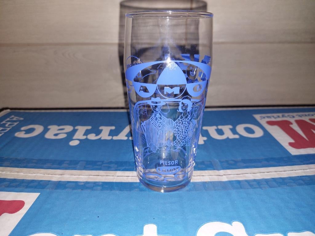 Pilsor lamot frisdrank glas, Verzamelen, Ophalen of Verzenden, Zo goed als nieuw, Frisdrankglas