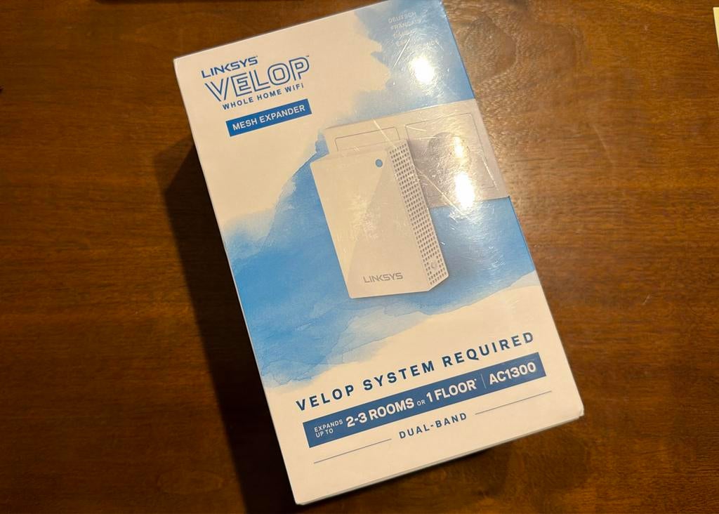 Linksys Velop WHW0101P mesh expander, Computers en Software, Ophalen, Nieuw