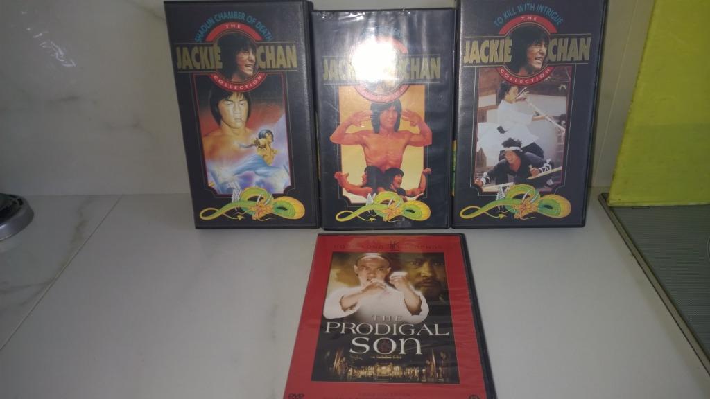 VHS & DVD Jackie chan collection- gevechtsport Kung - Fu, Ophalen of Verzenden, Zo goed als nieuw